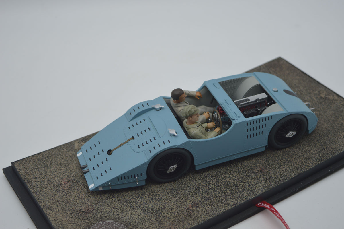 LE MANS MINIATURES - LM118006M BUGATTI T32 GP ACF TOURS 1923 CAPOT OUVERT