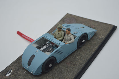 LE MANS MINIATURES - LM118006M BUGATTI T32 GP ACF TOURS 1923 CAPOT OUVERT