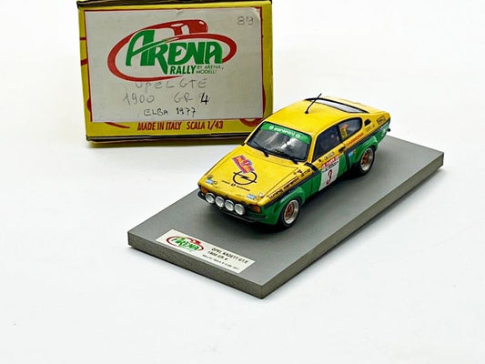 ARENA MODELLI - AREM089 OPEL GTE 1900 GR. 4 ELBA 1977