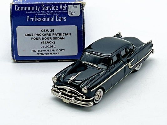 BROOKLYN MODELS - CSV025 - 1954 PACKARD PATRICIAN FOUR DOOR SEDAN?BLACK)