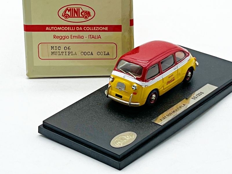 MINICAR - MIC06 MULTIPLA COCA COLA