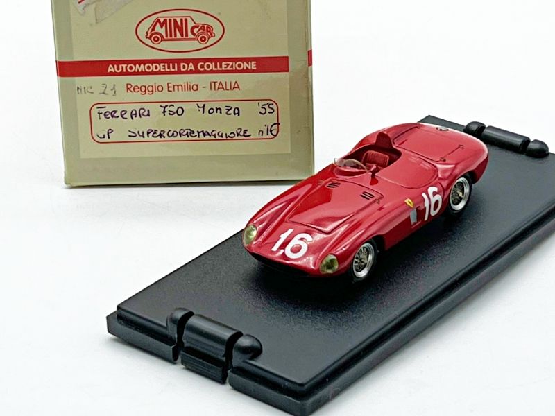 MINICAR - MIC21 FERRARI 750 MONZA '55 G.P. SUPERCORTEMAGGIORE