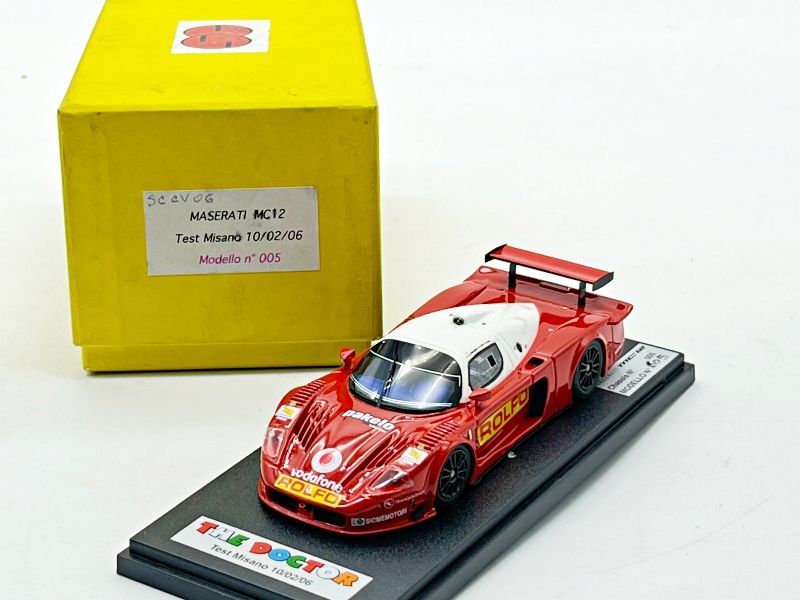 SC MODEL - SCCV06 MASERATI MC12 TEST MISANO 10:02:06