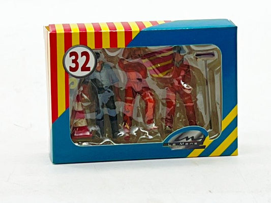 LE MANS MINIATURES - LMCOFLM132002M - 3 COMMISSARI DI PISTA