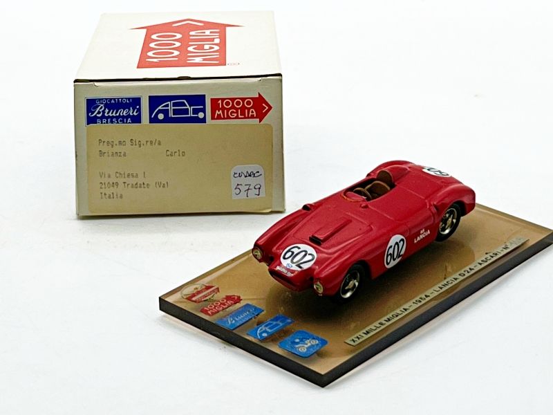 CVABC579 SERIE MILLE MIGLIA - LANCIA D24 XXI MILLE MIGLIA 1954