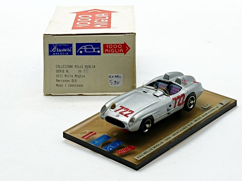 CVABC580 SERIE MILLE MIGLIA - MERCEDES SLR 1955 XXII MILLE MIGLIA