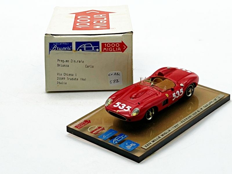 CVABC582 SERIE MILLE MIGLIA - FERRARI 338 1957 XXIV MILLE MIGLIA