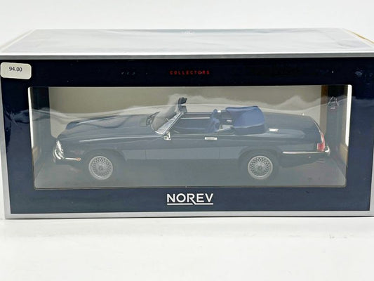 NOREV - NV182636 - JAGUAR XJ-S CABRIOLET 1988 BLUE METALLIC