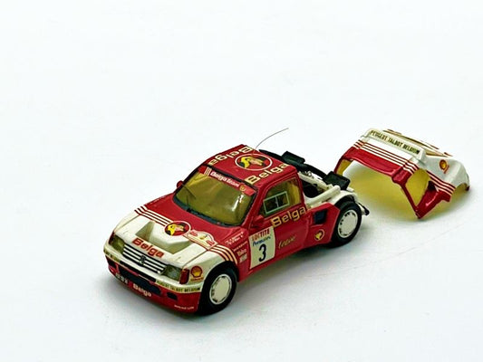 V073 - PEUGEOT 205 TURBO BELGA N.3 - COFANO APRIBILE
