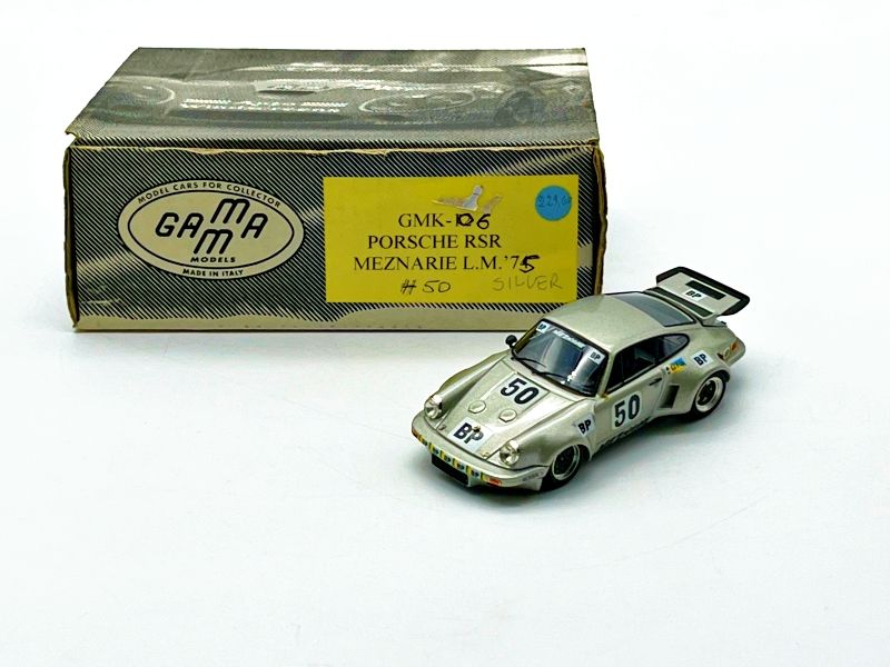 GAMMA MODELS - GMM106 PORSCHE RSR MEZNARIE L.M.'75 SILVER