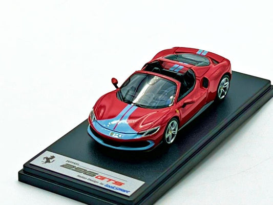 LOOKSMART - LS538B FERRARI 296 GTS ROSSO CORSA-AZZURRO LA PLATA ASSETTO FIORANO