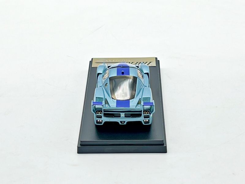 ILARIO - IL43023B - FERRARI FXX 2005 METAL BLUE WITH BLUE STRIPE