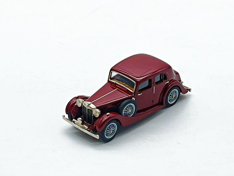 LANSDOWNE MODEL - LDM84A 1937 MG VA SALOON (WINE RED)