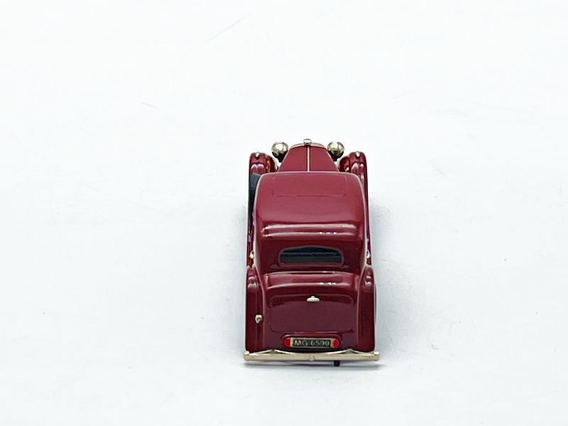 LANSDOWNE MODEL - LDM84A 1937 MG VA SALOON (WINE RED)
