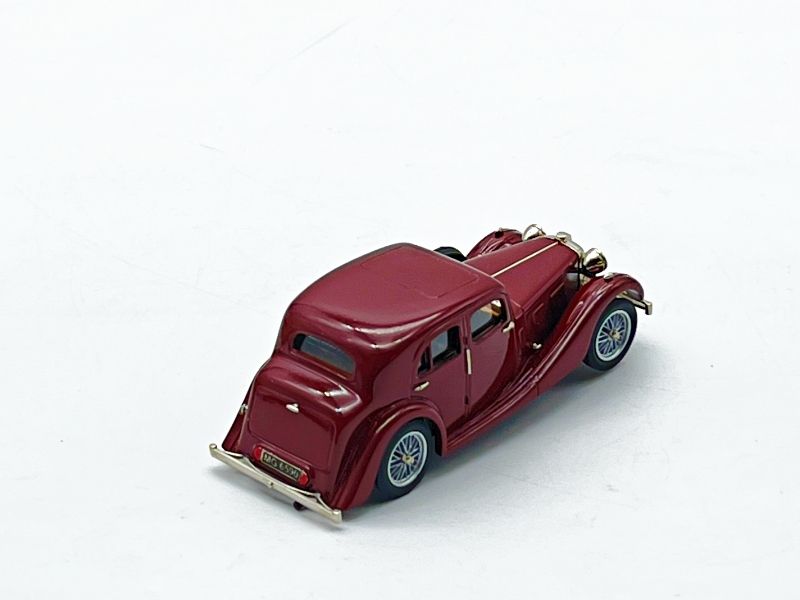 LANSDOWNE MODEL - LDM84A 1937 MG VA SALOON (WINE RED)