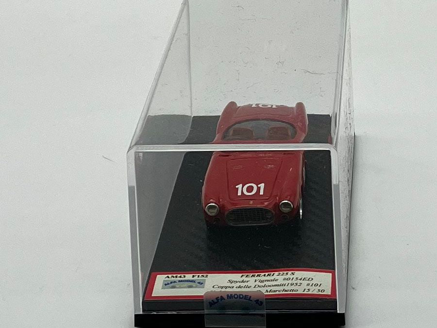 ALFA MODEL AM43F152 - Ferrari 225 S Spyder Vignale ch.0154ED Coppa Dolomiti 1952 n.101