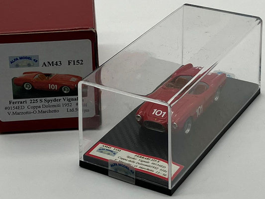 ALFA MODEL AM43F152 - Ferrari 225 S Spyder Vignale ch.0154ED Coppa Dolomiti 1952 n.101