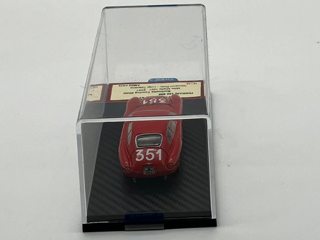 ALFA MODEL AM43F273 - Ferrari 166 MM n.020I Berlinetta Touring Mille Miglia 1951 n.351 Rota-Toscano