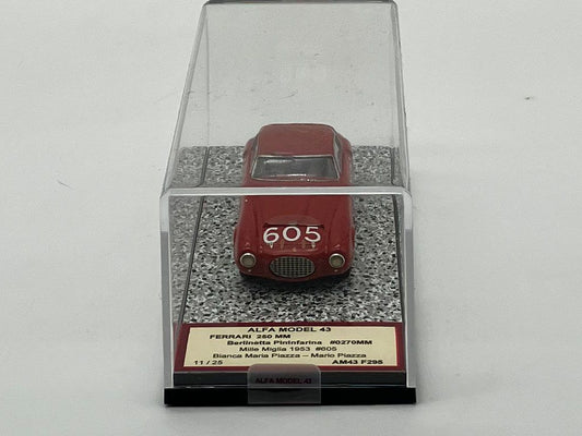 ALFA MODEL AM43F295 - Ferrari 250 MM ch.270MM Berlinetta Pininfarina Mille Miglia 1953 n.605
