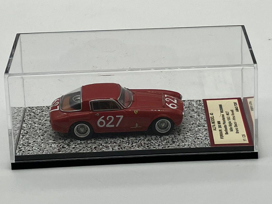 ALFA MODEL AM43F297 - Ferrari 250 MM ch.0258MM Berlinetta Pininfarina Mille Miglia 1953 n.627 Sterzi-Rovelli