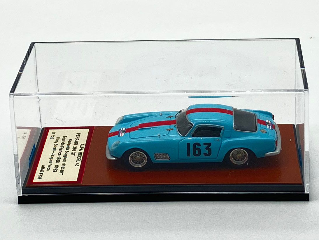 ALFA MODEL AM43F338 - Ferrari 250 GT n.1031GT Tour de France 1958 n.163 Schell-Peron