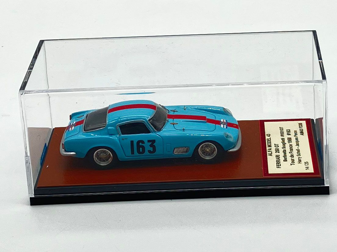 ALFA MODEL AM43F338 - Ferrari 250 GT n.1031GT Tour de France 1958 n.163 Schell-Peron