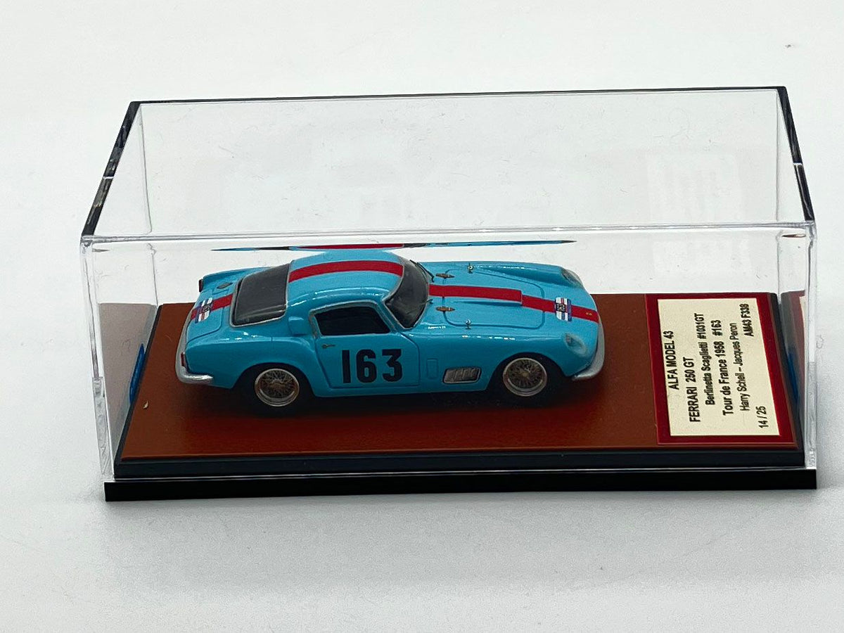 ALFA MODEL AM43F338 - Ferrari 250 GT n.1031GT Tour de France 1958 n.163 Schell-Peron