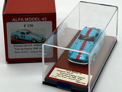 ALFA MODEL AM43F338 - Ferrari 250 GT n.1031GT Tour de France 1958 n.163 Schell-Peron