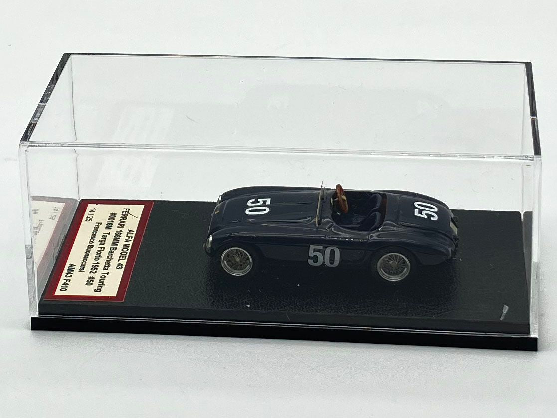 ALFA MODEL AM43F410 - Ferrari 166 MM Barchetta Touring Targa Florio 1952 n.50 Buonaccorsi