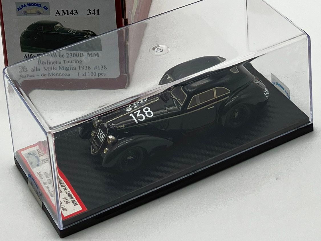 ALFA MODEL AM43341 - Alfa Romeo 6c 2300B MM Berlinetta Touring Mille Miglia 1938 n.138