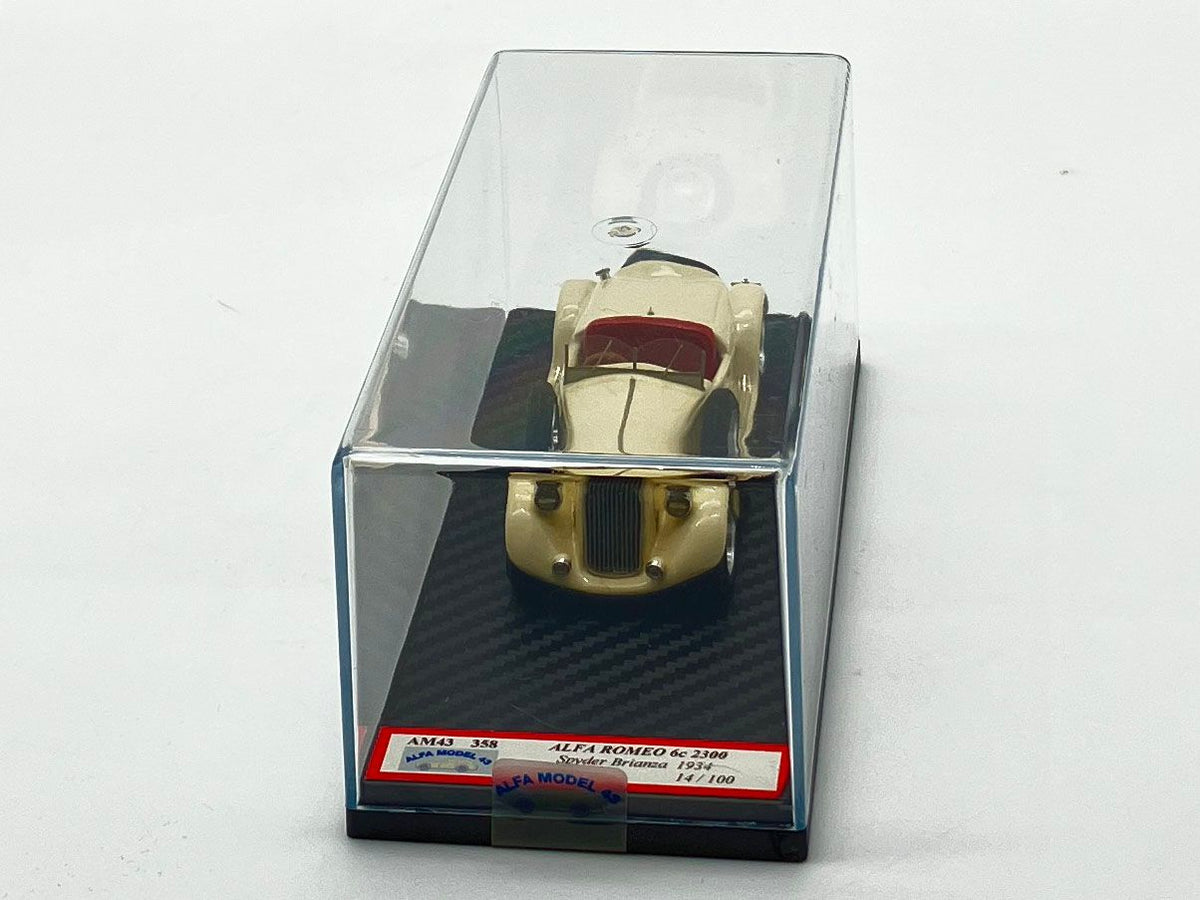 ALFA MODEL AM43358 - Alfa Romeo 6c 2300 Spyder Brianza 1934 (Avorio)