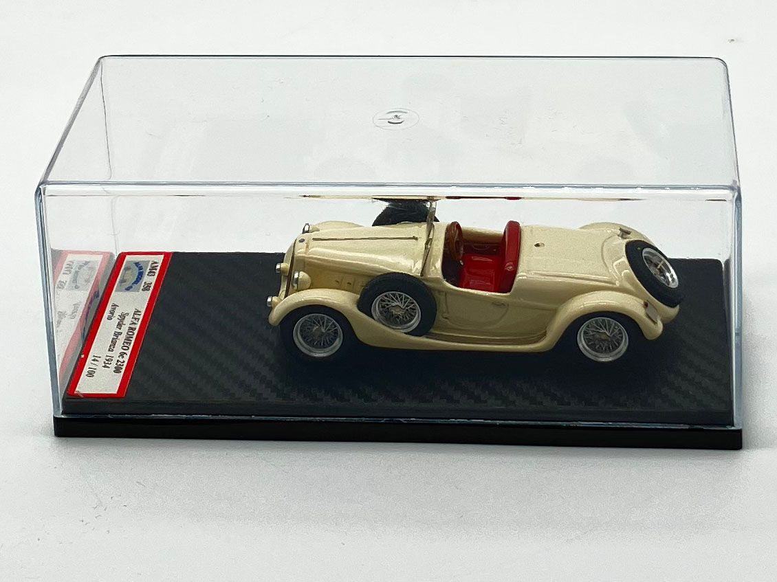 ALFA MODEL AM43358 - Alfa Romeo 6c 2300 Spyder Brianza 1934 (Avorio)