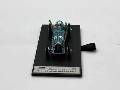 LE MANS MINIATURES - LM143106-8M - Bugatti type 59 n.8 GP Monaco 1934 - Dreyfus