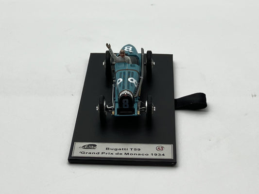 LE MANS MINIATURES - LM143106-8M - Bugatti type 59 n.8 GP Monaco 1934 - Dreyfus