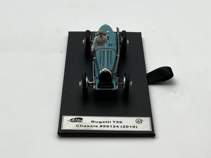 LE MANS MINIATURES - LM143106M-LB - Bugatti type 59 chassis n.59124 bleu ciel