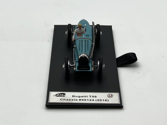 LE MANS MINIATURES - LM143106M-LB - Bugatti type 59 chassis n.59124 bleu ciel