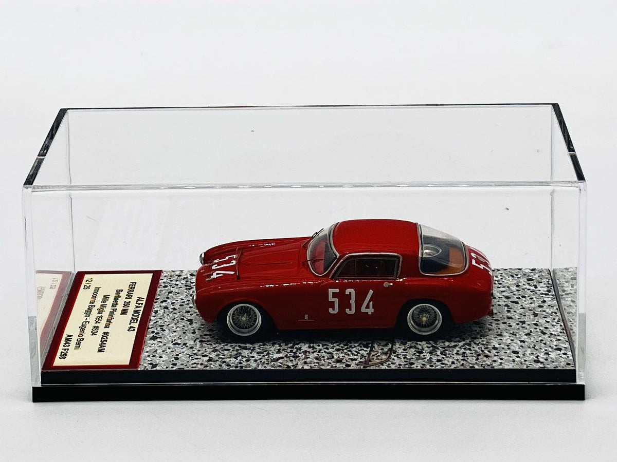 ALFA MODEL AM43F298 FERRARI 250 MM BERLINETTA PININFARINE N.0254MM MILLE MIGLIA 1954 N.534 BAGGIO - BERNI