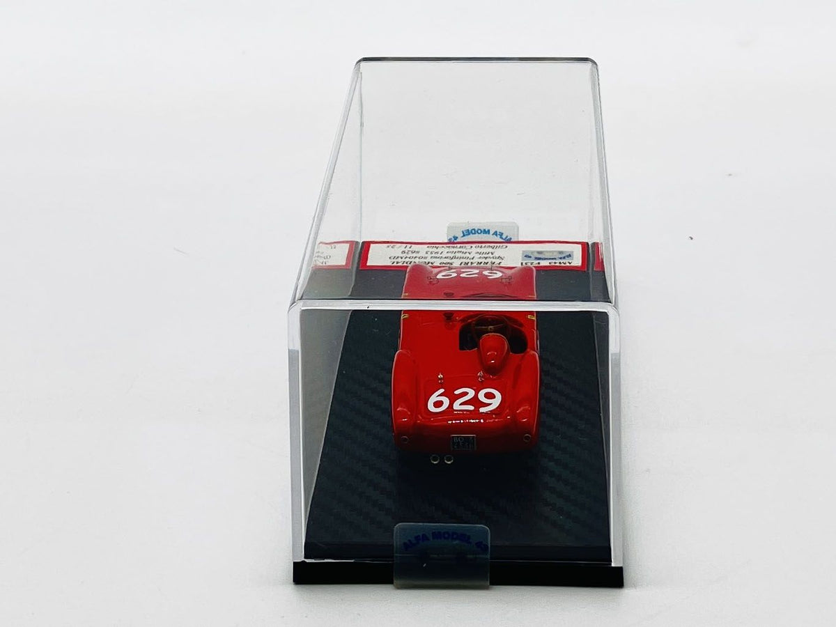 ALFA MODEL AM43F231 FERRARI 500 MONDIAL #0404MD SPYDER PININFARINA – MILLE MIGLIA 1955 #629 G. CORNACCHIA