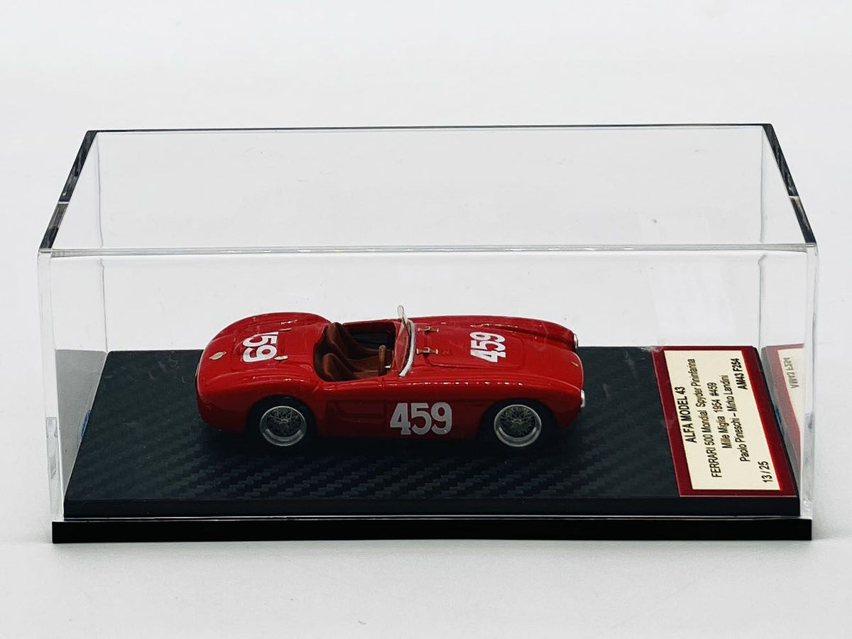 ALFA MODEL AM43F254 FERRARI 500 MONDIAL N.0512MD MILLE MIGLIA 1954 N.459 PINESCHI - LANDIN