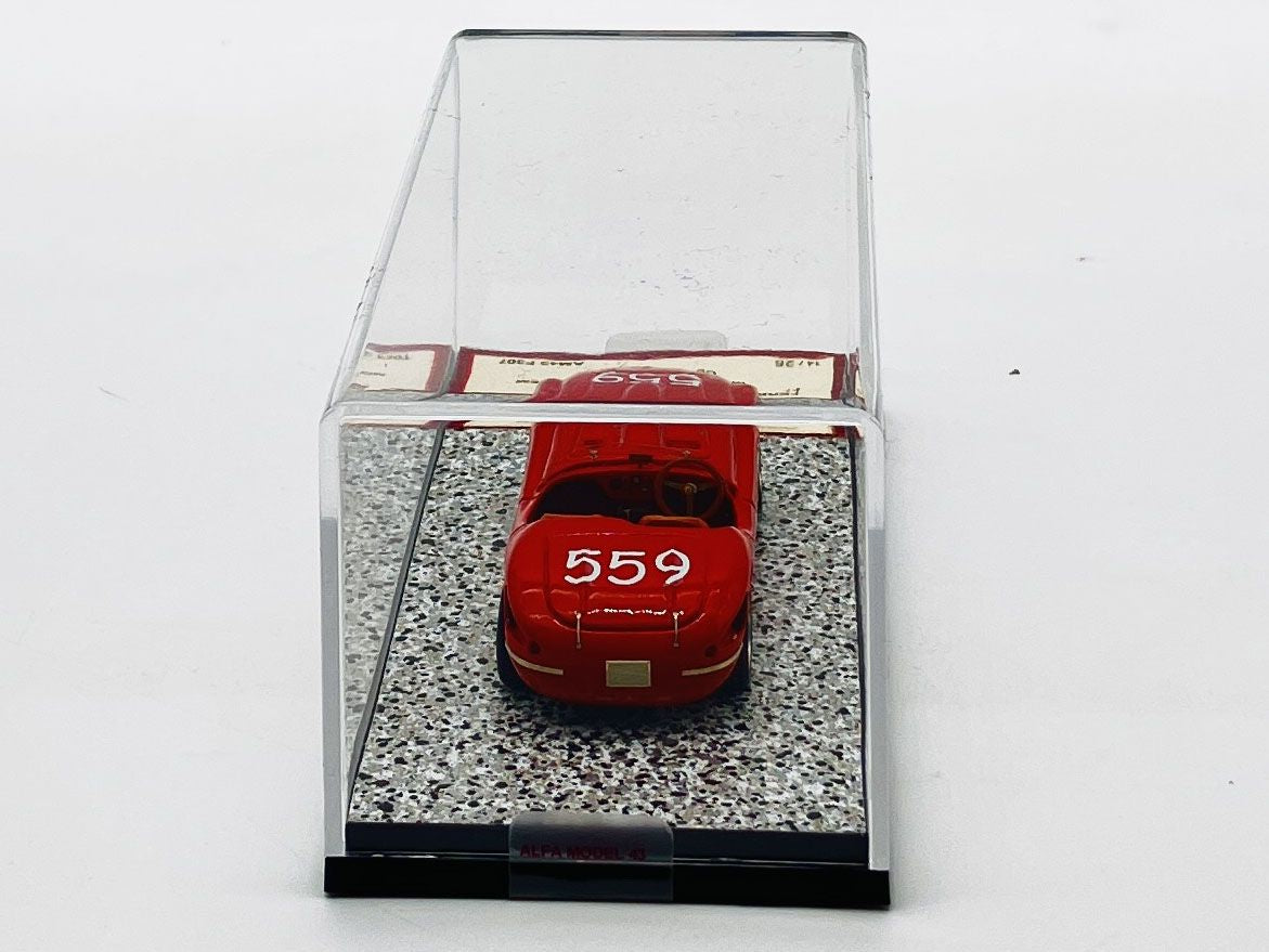 ALFA MODEL AM43F307 FERRARI 166MM53 SPYDER VIGNALE #0278M MILLE MIGLIA 1954 #559 UGO SCOTTI - X