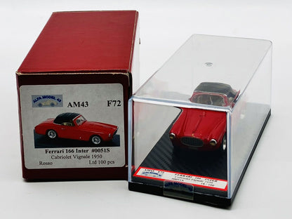 AM43F072 - Ferrari 166 Inter Cabriolet Vignale 1950 Rosso