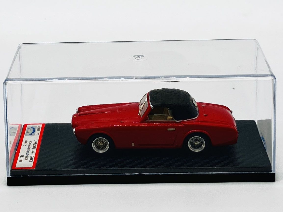AM43F072 - Ferrari 166 Inter Cabriolet Vignale 1950 Rosso