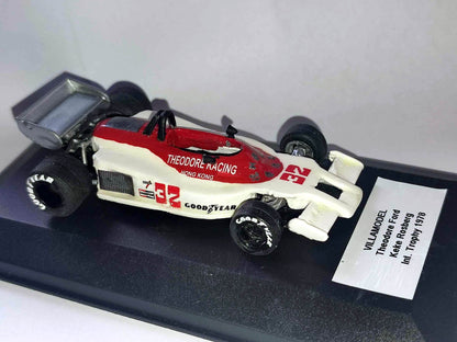 LM139 - VILLAMODEL - Theodore TY01 Ford - Keke Rosberg - Winner Int. Trophy - 1978