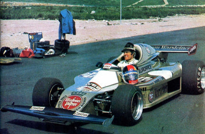 LM141 - VILLAMODEL - Toj F201 Bmw F.2 - Hans Heyer - Press  - 1976